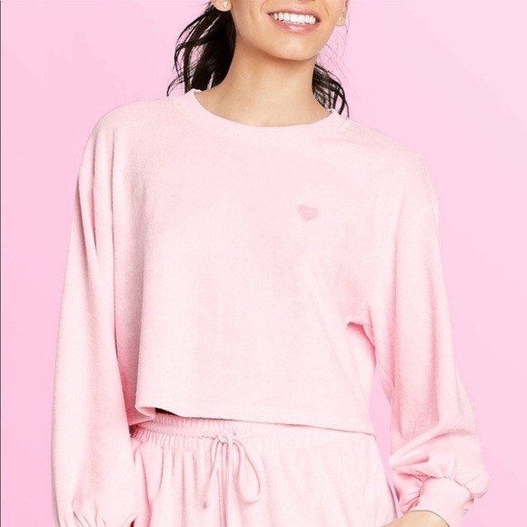 Stoney Clover Lane for Target Pink Sweatshirt Size Large NWT - Picture 1 of 3